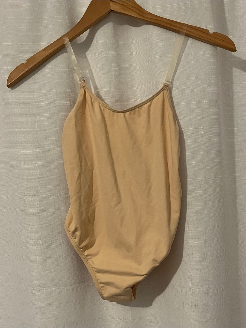 Capezio Nude/Beige Dancewear with Clear Strap